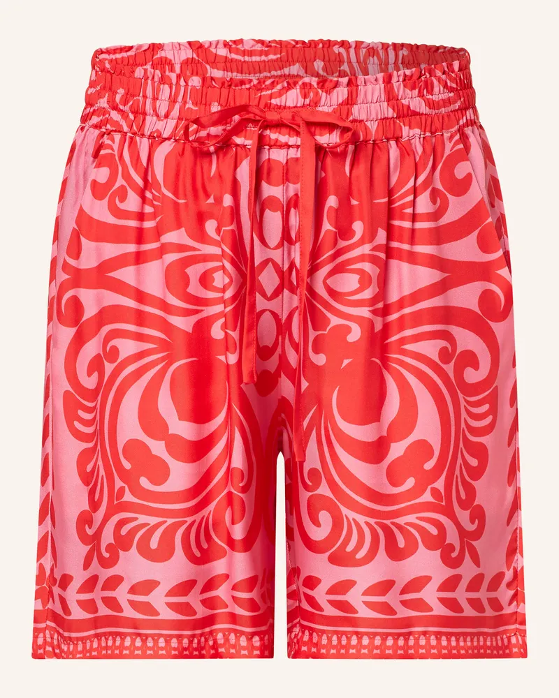 Darling Harbour Shorts mit Seide Pink
