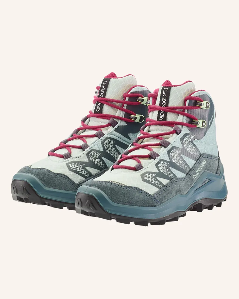 Lowa Outdoor-Schuhe Maddox Pro Gtx Mid Jr gruen Blau
