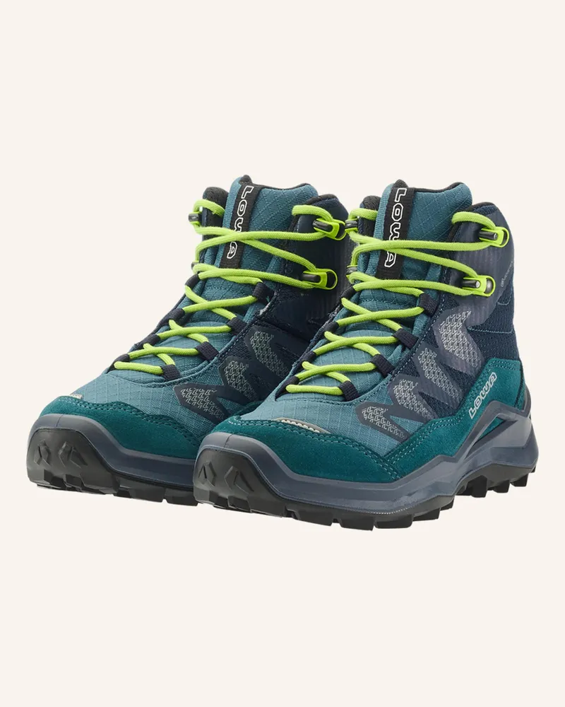 Lowa Outdoor-Schuhe Maddox Pro Gtx Mid Jr gruen Blau