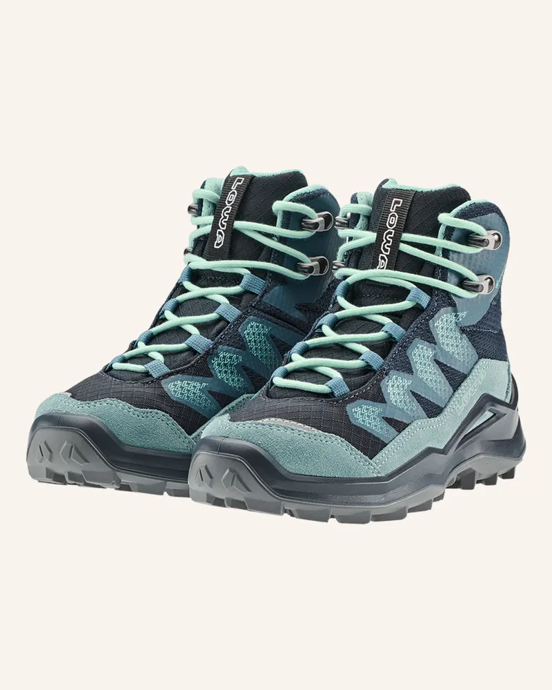 Lowa Outdoor-Schuhe Maddox Pro Gtx Mid Jr gruen Blau