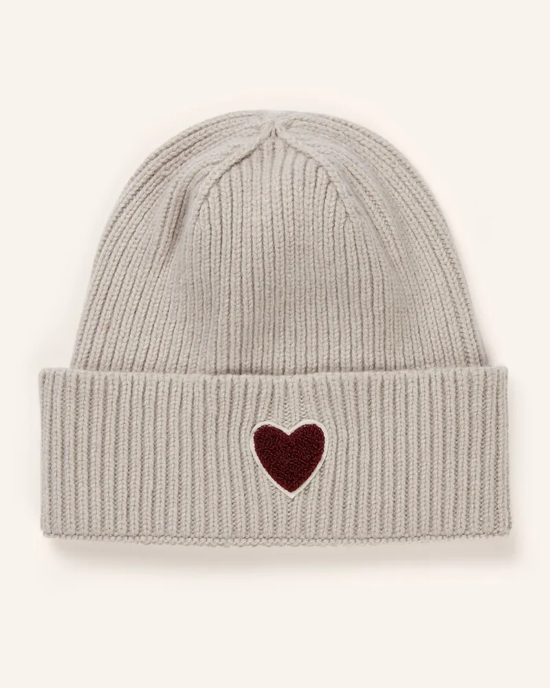 UNIO Mütze Lund grau Hellgrau