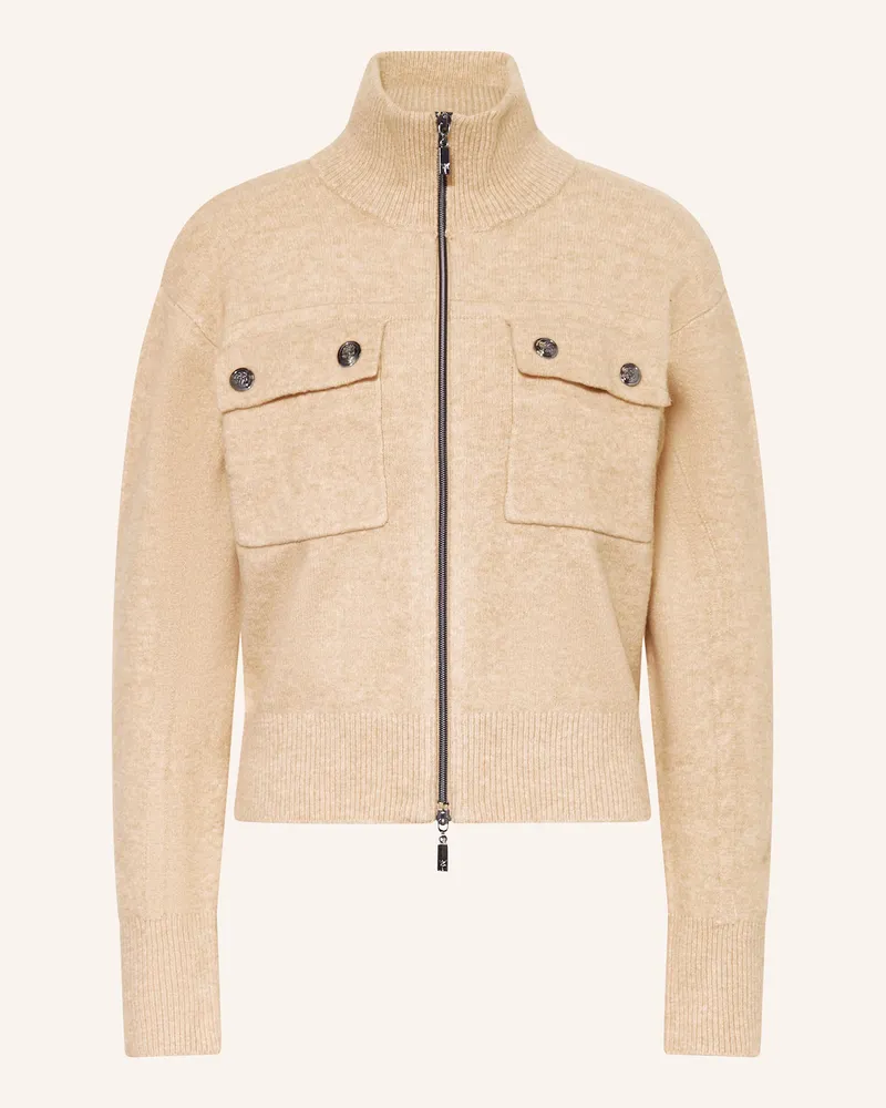 monari Strickjacke braun Hellbraun