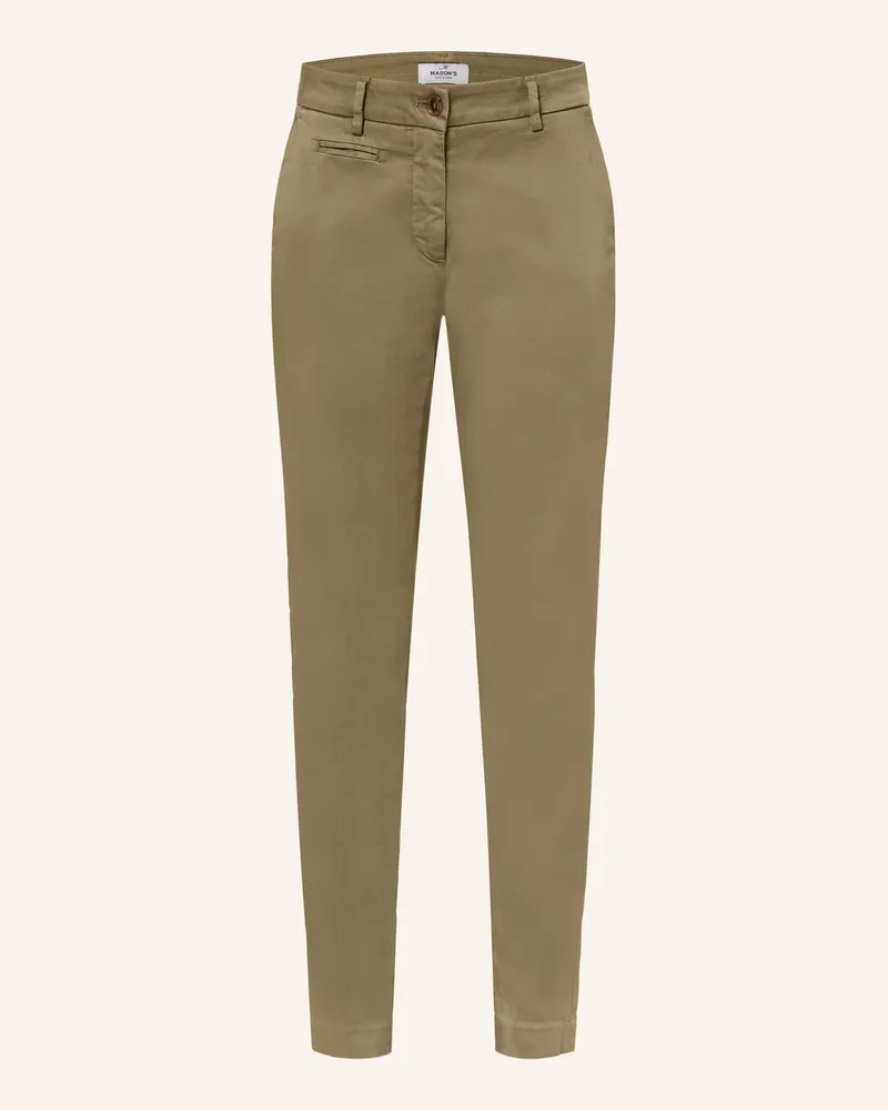 Mason's Chino New York gruen Khaki