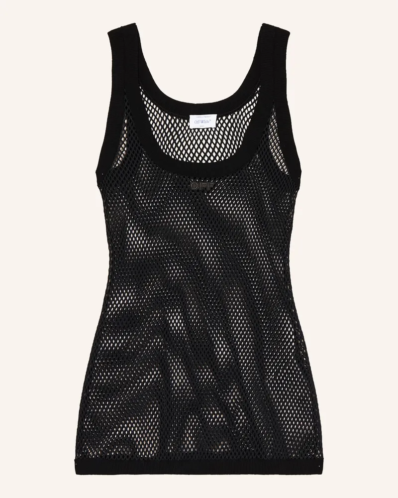 OFF-WHITE Stricktop Schwarz