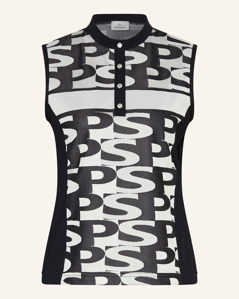 Sportalm Funktions-Poloshirt Schwarz