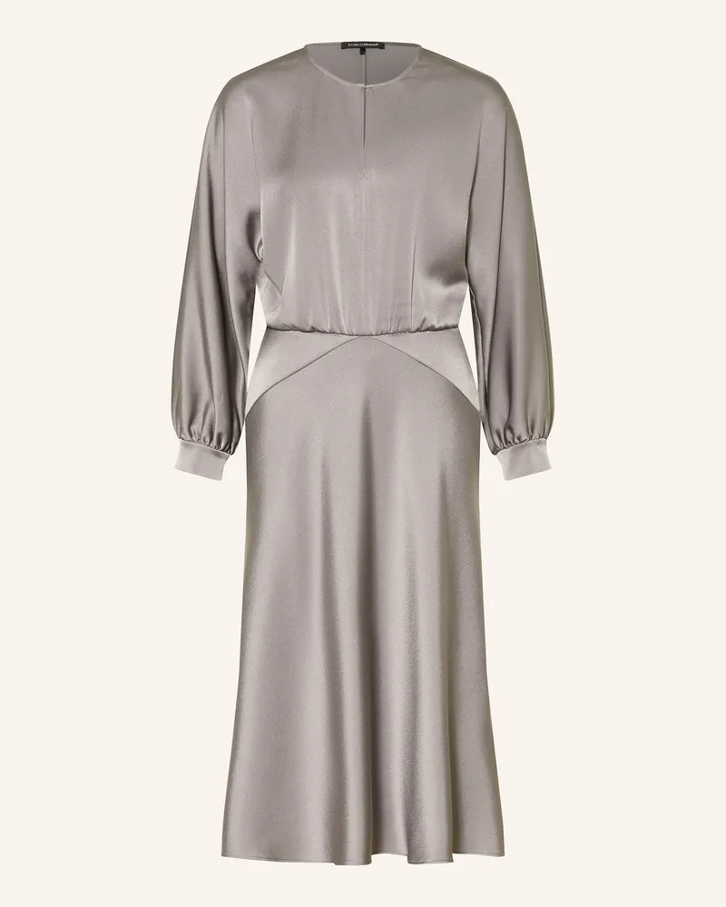 Luisa Cerano Cocktailkleid silber Grau