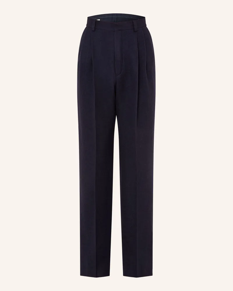 Dries van Noten Chino Panrom Regular Fit blau Dunkelblau