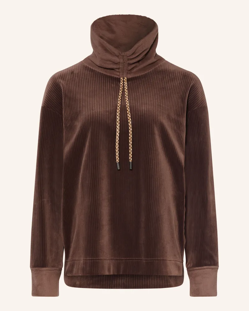 Marc Cain Cordshirt braun 697