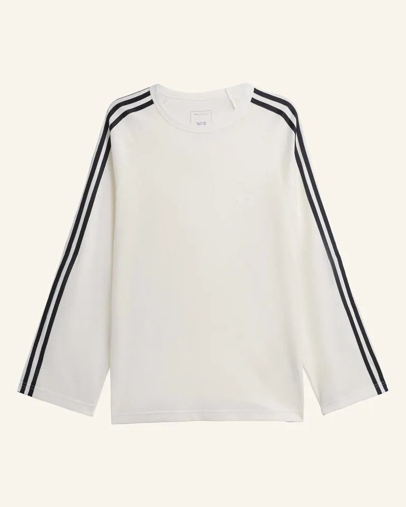 Y-3 Y-3 3-STREIFEN LONGSLEEVE Weiss