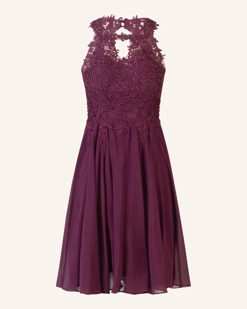 Apart Cocktailkleid Dunkellila