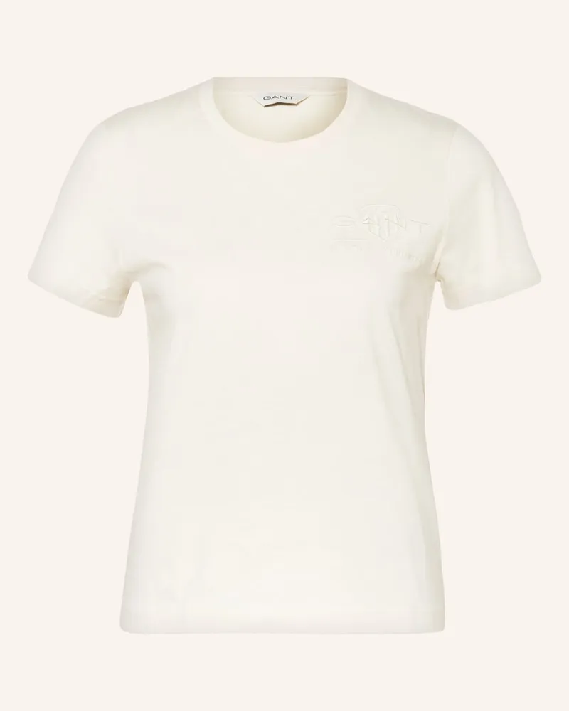 Gant T-Shirt Weiss