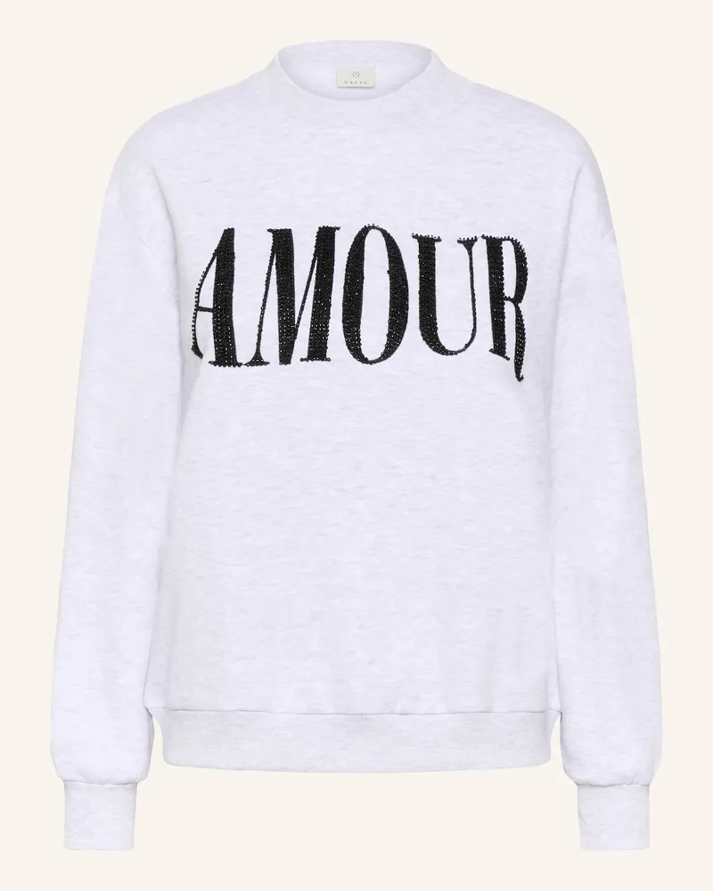 Kaffe Sweatshirt KAMELODY Hellgrau