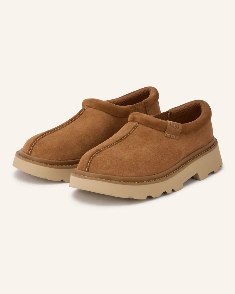UGG Pantoletten Tasman Lug braun Braun