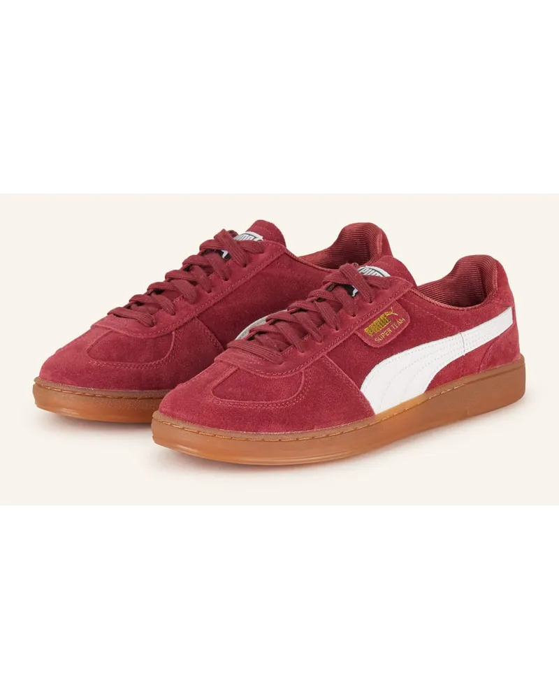 Puma Sneaker SUPER TEAM SUEDE Rot