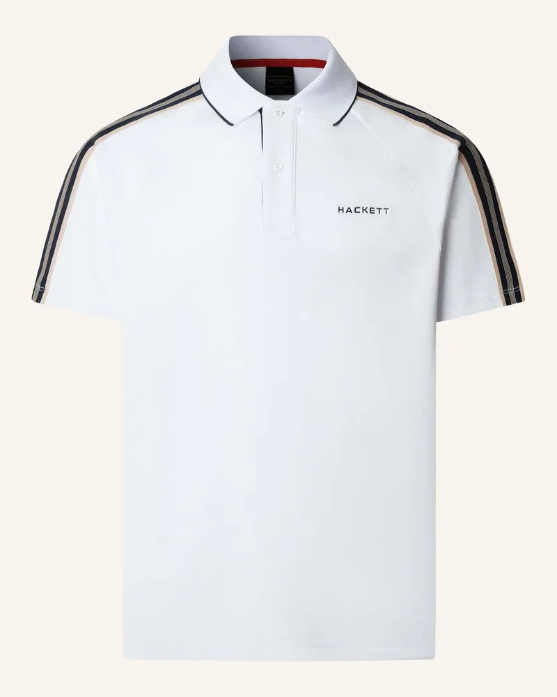 Hackett Poloshirt Hs Tape Polo weiss Weiss