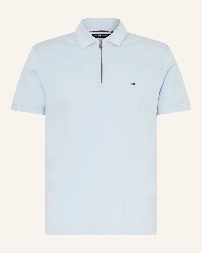 Tommy Hilfiger Piqué-Poloshirt Hellblau