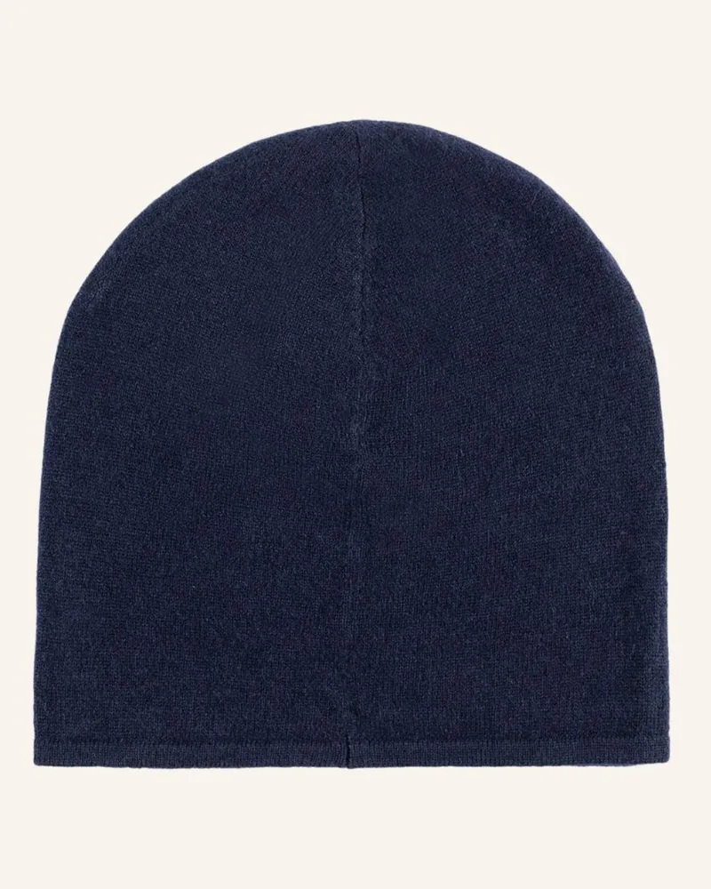 Roeckl Kaschmir Beanie Business Cashmere blau Blau