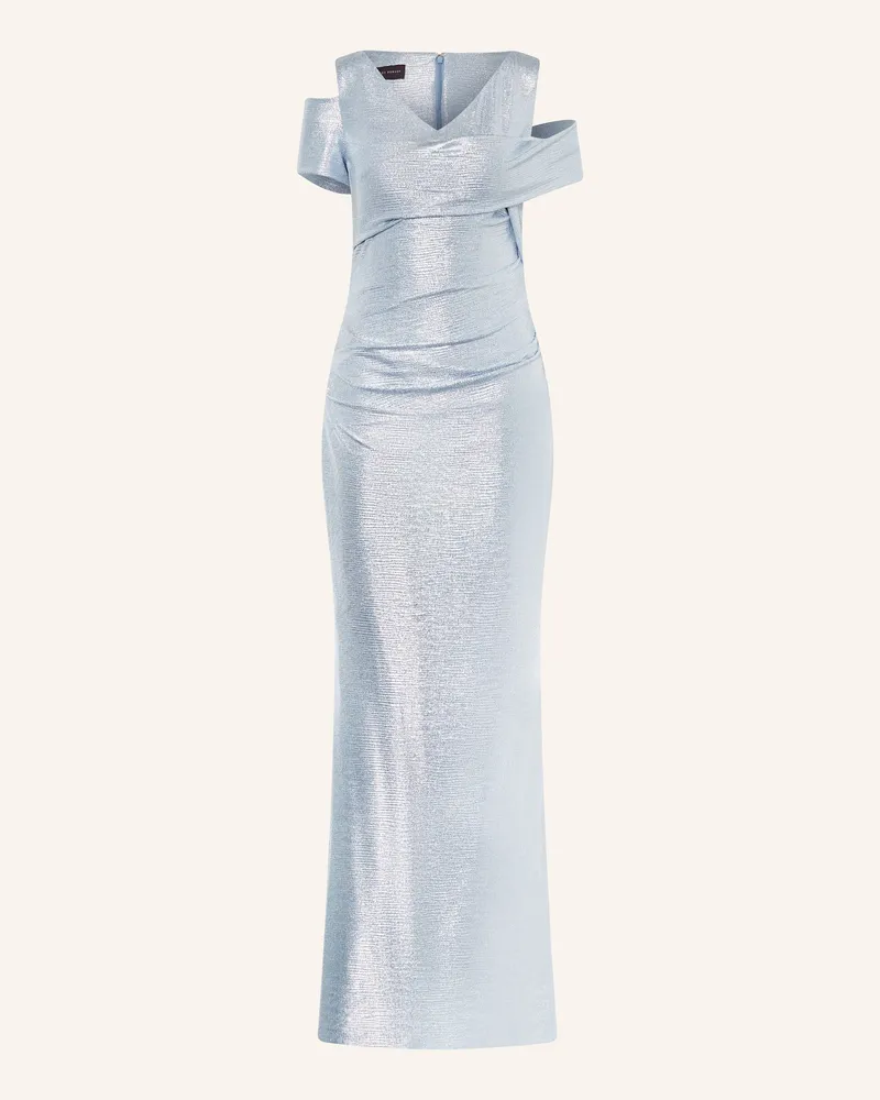 Talbot Runhof Abendkleid Mit Glitzergarn silber Silber