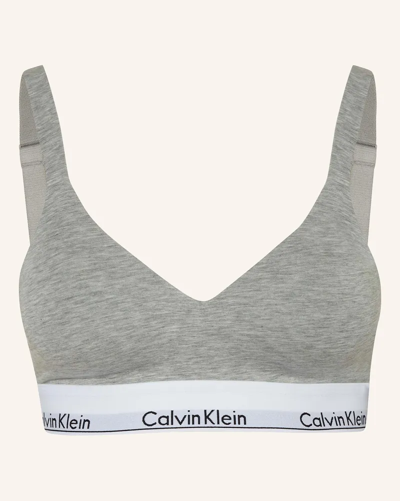 Calvin Klein Push-up-BH ICON COTTON MODAL Grau