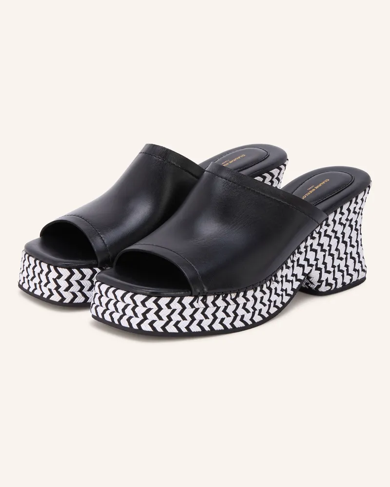 Claudie Pierlot Mules schwarz Schwarz