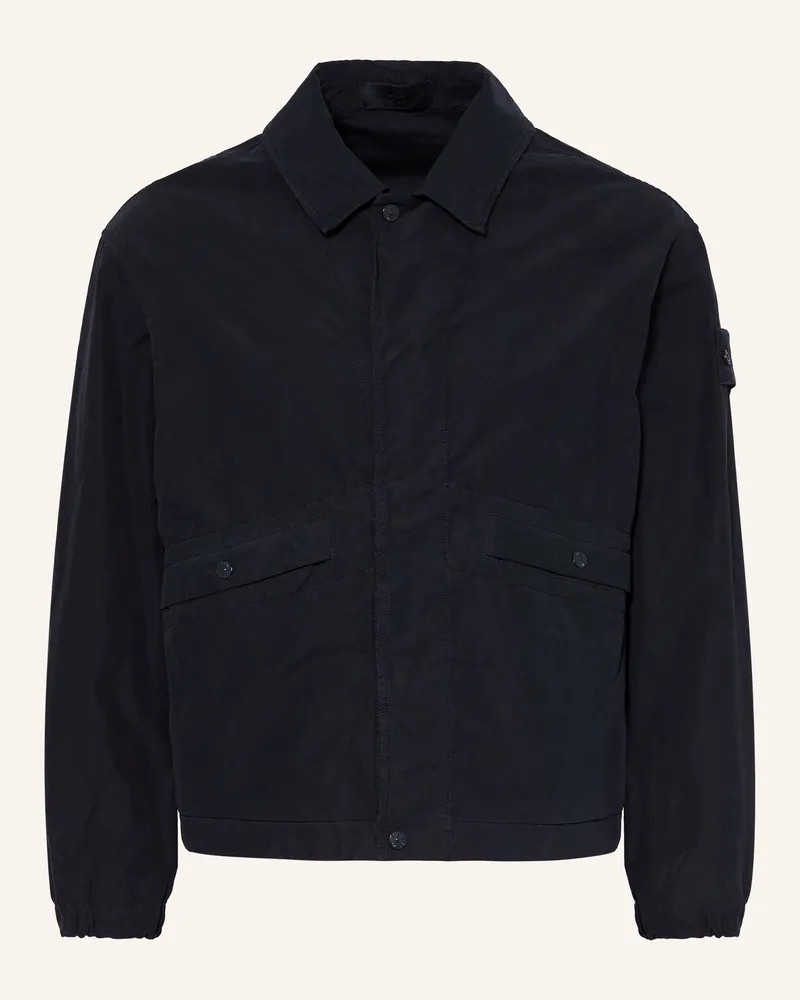 Stone Island Blouson Ghost blau Dunkelblau