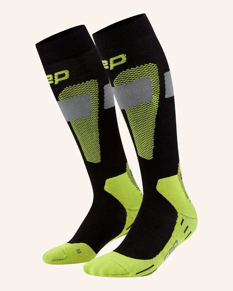 CEP Skisocken Ski Merino Tall 3.0 schwarz Schwarz