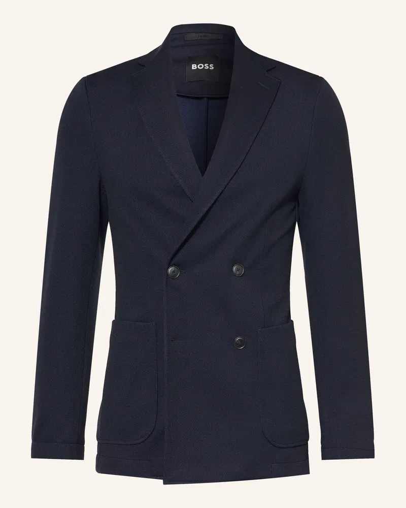 HUGO BOSS Anzugsakko Hanry Slim Fit blau 404