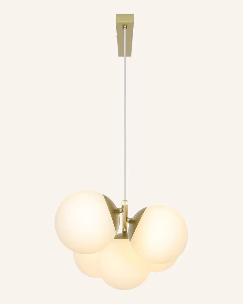 NORDLUX Pendelleuchte 5-Spot braun Gold