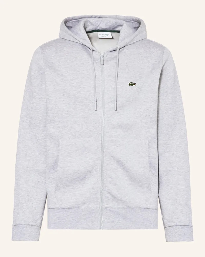 Lacoste Sweatjacke Hellgrau
