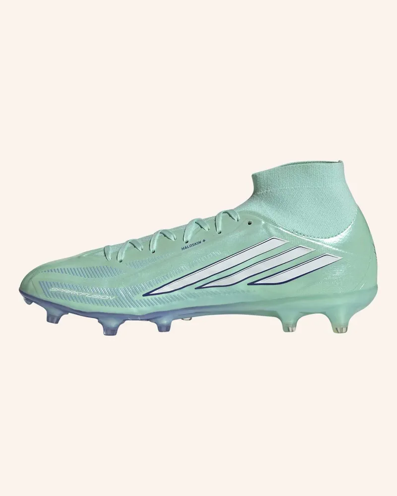 adidas f50 Sparkfusion Pro Fussballschuh, Naturrasen/Kunstrasen, Halbhoch gruen Grün