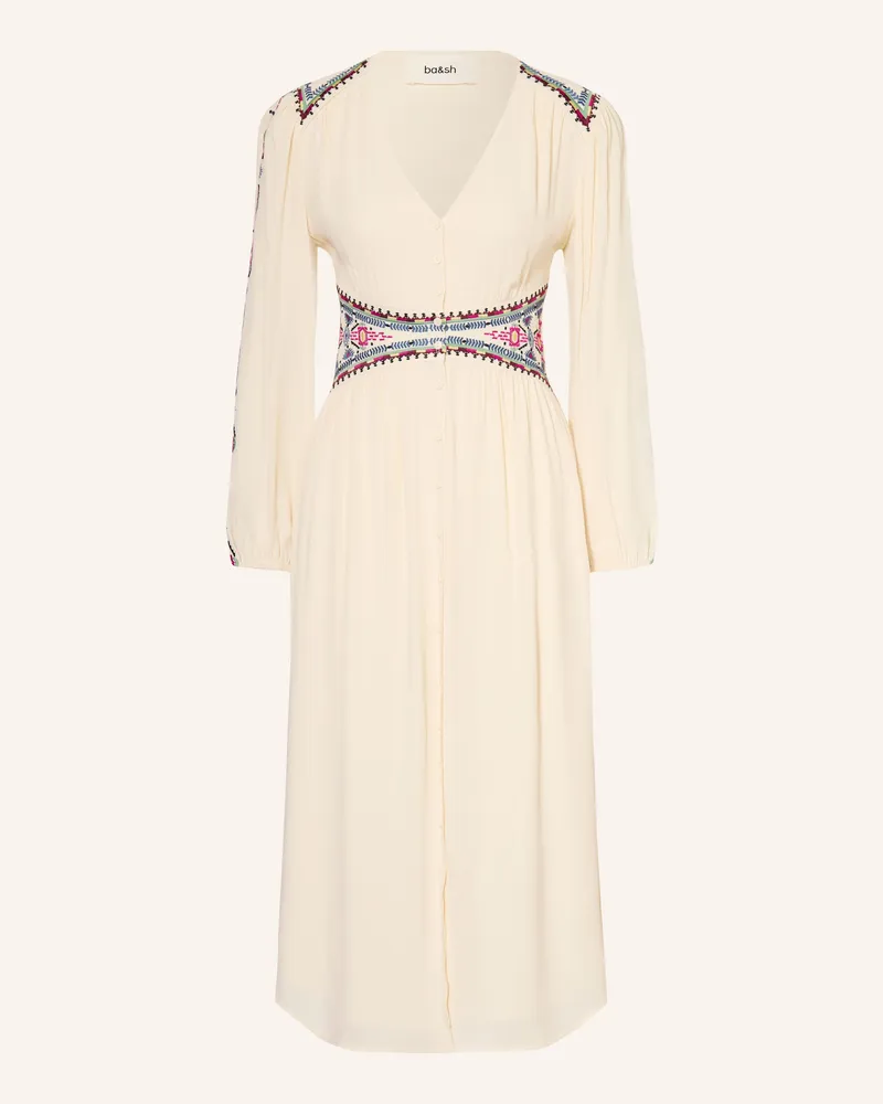 ba&sh Kleid Tina weiss Ecru