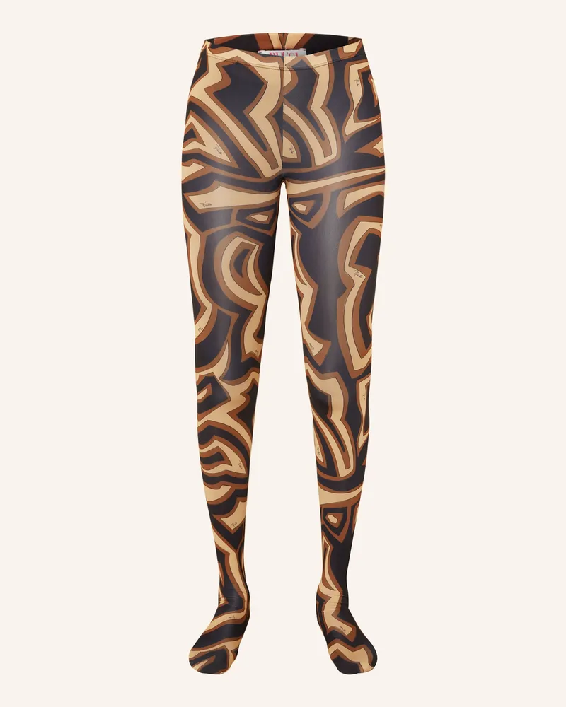 Emilio Pucci Strumpfhose Mit Geschenkbox schwarz Schwarz