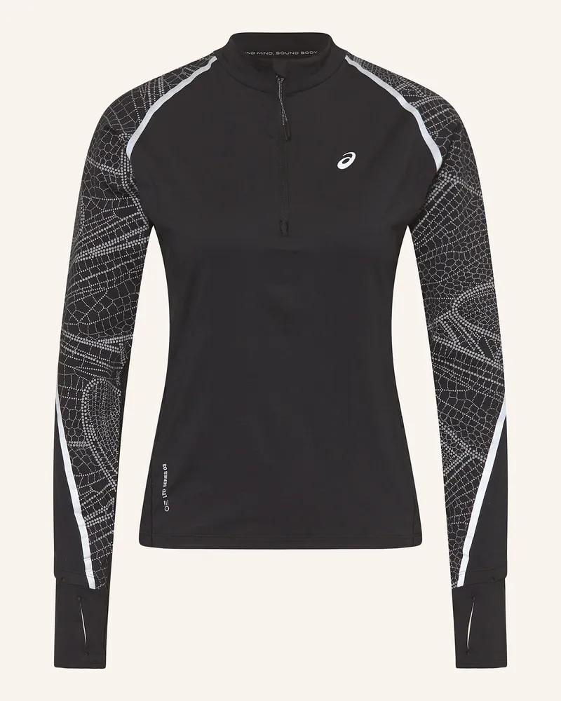 Asics Laufshirt LIMITED SERIES LITE-SHOW Schwarz