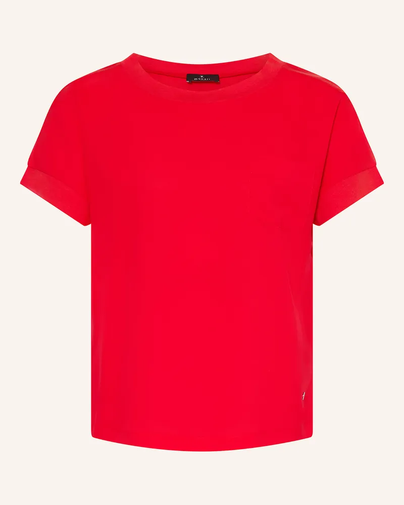 monari T-Shirt im Materialmix Rot