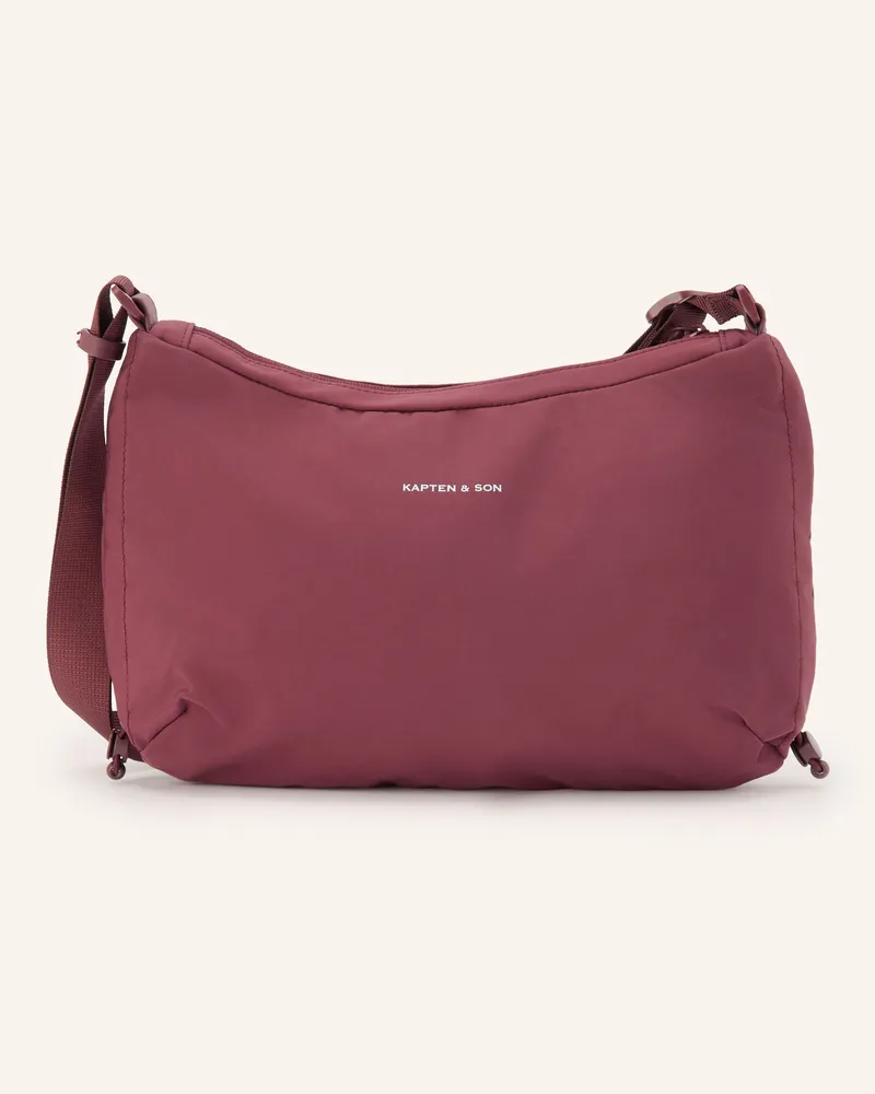 Kapten & Son Schultertasche Skara rot Dunkelrot