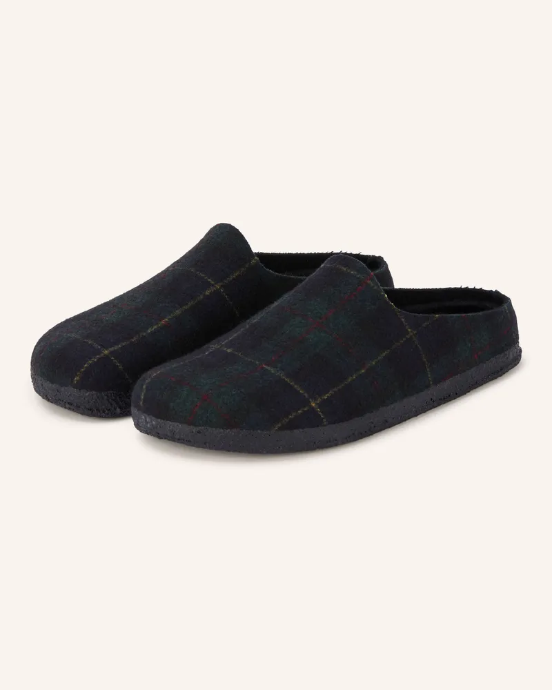 Birkenstock Pantoletten Amsterdam Wrap Dip blau Dunkelblau