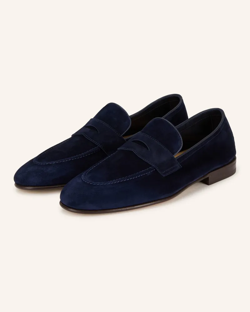 Brunello Cucinelli Penny-Loafer Dunkelblau