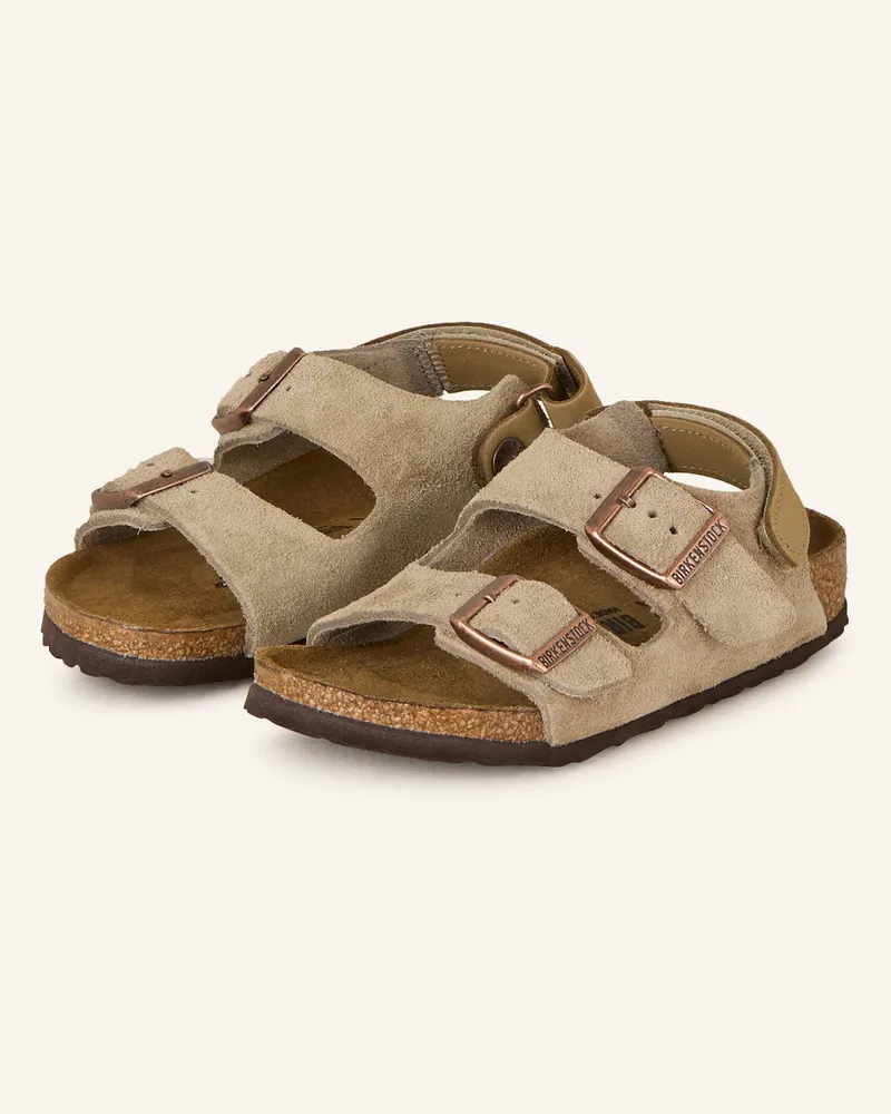 Birkenstock Pantoletten Milano As beige Taupe
