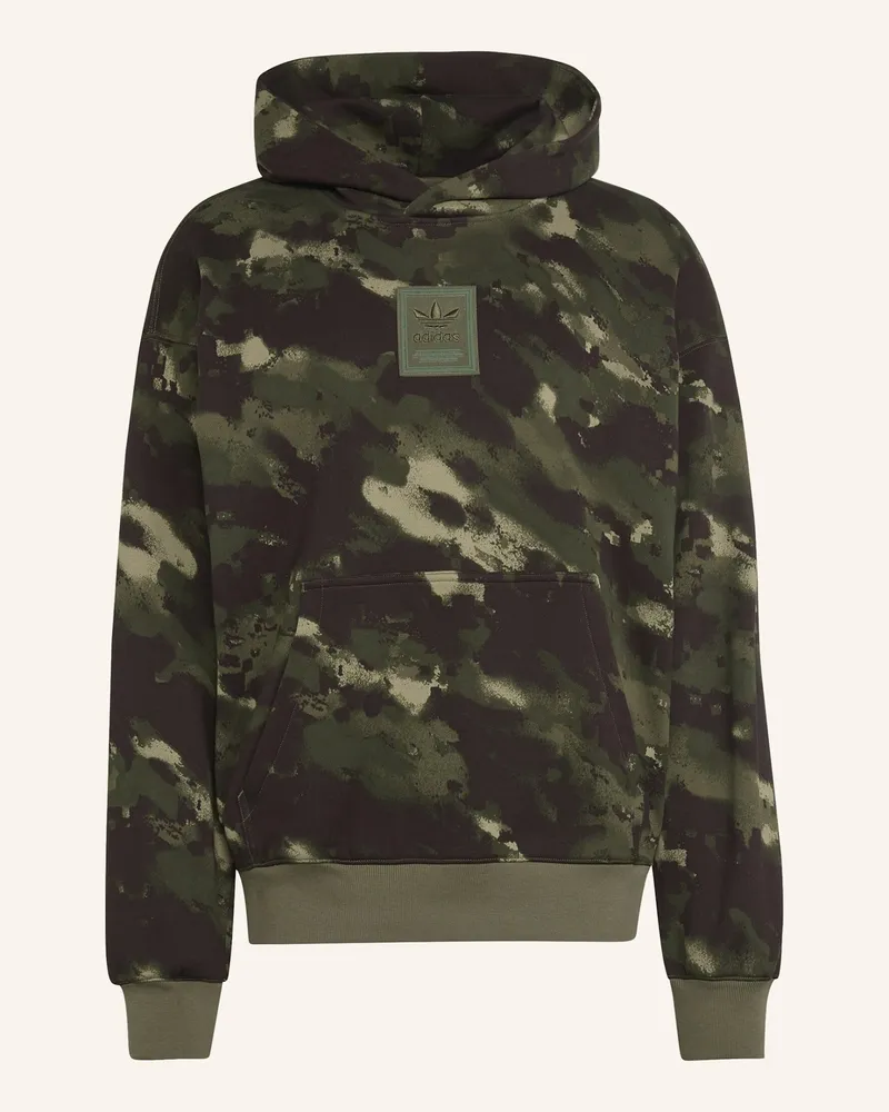 adidas Camo Hoodie gruen Grün