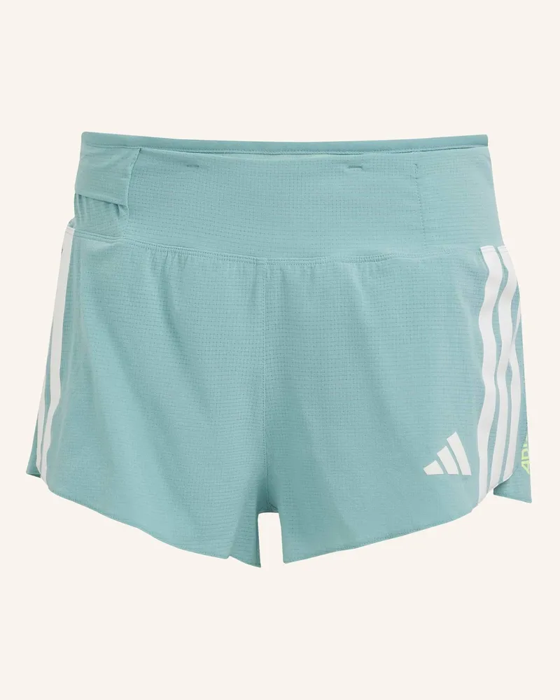 adidas 2-in-1-Laufhose ADIZERO GEL Türkis