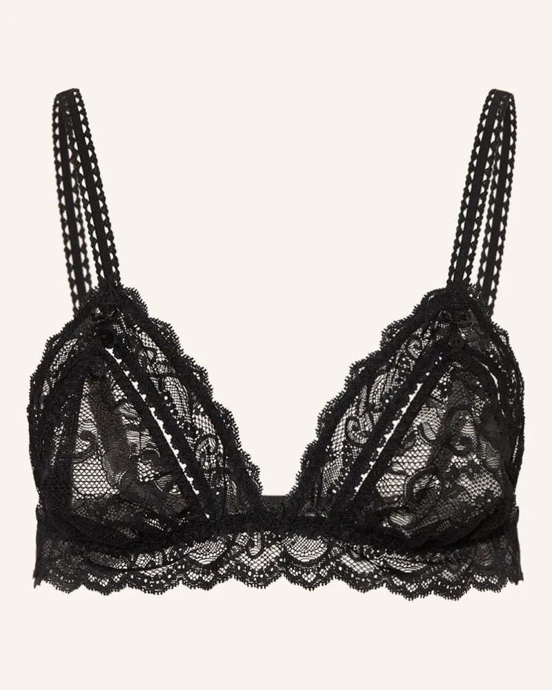 Aubade Triangel-Bh Ouvert Boîte À Désir Mit Geschenkbox schwarz Schwarz