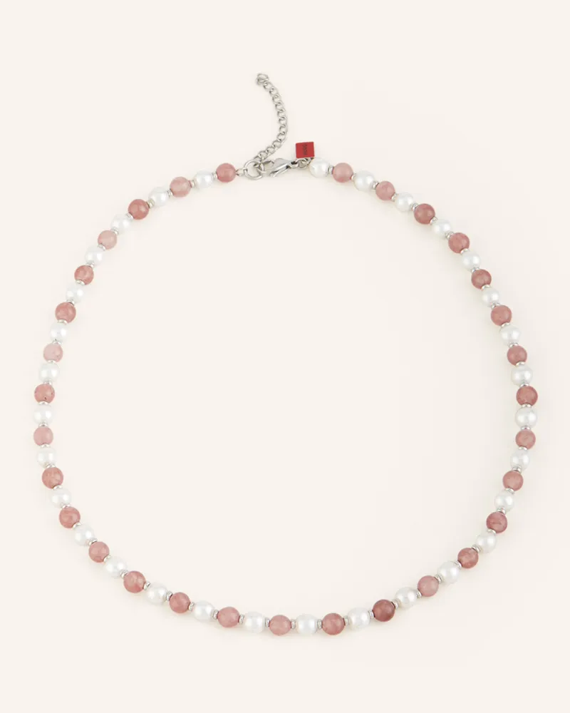HUGO BOSS Halskette BEADS4 Rosé