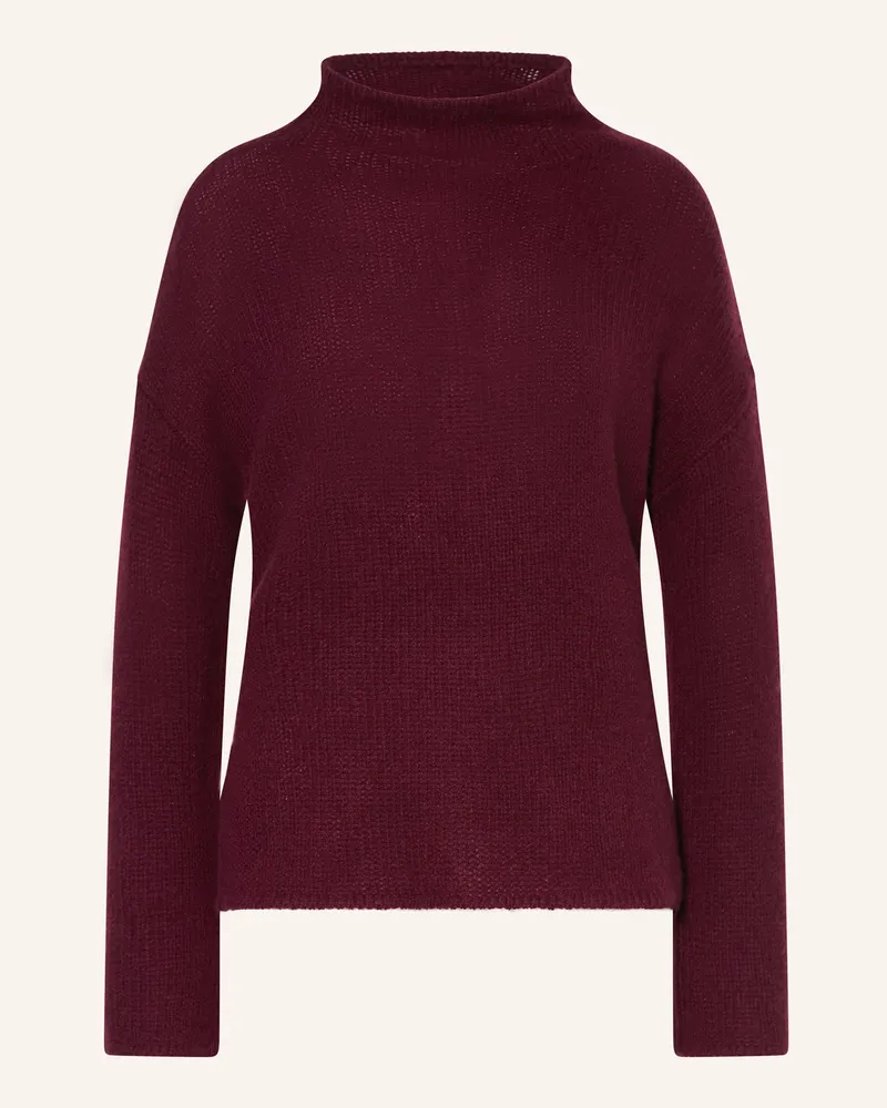 lilienfels Cashmere-Pullover Dunkelrot