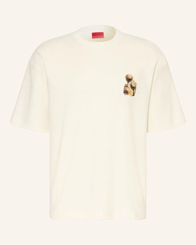 HUGO BOSS T-Shirt Detzi weiss Weiss