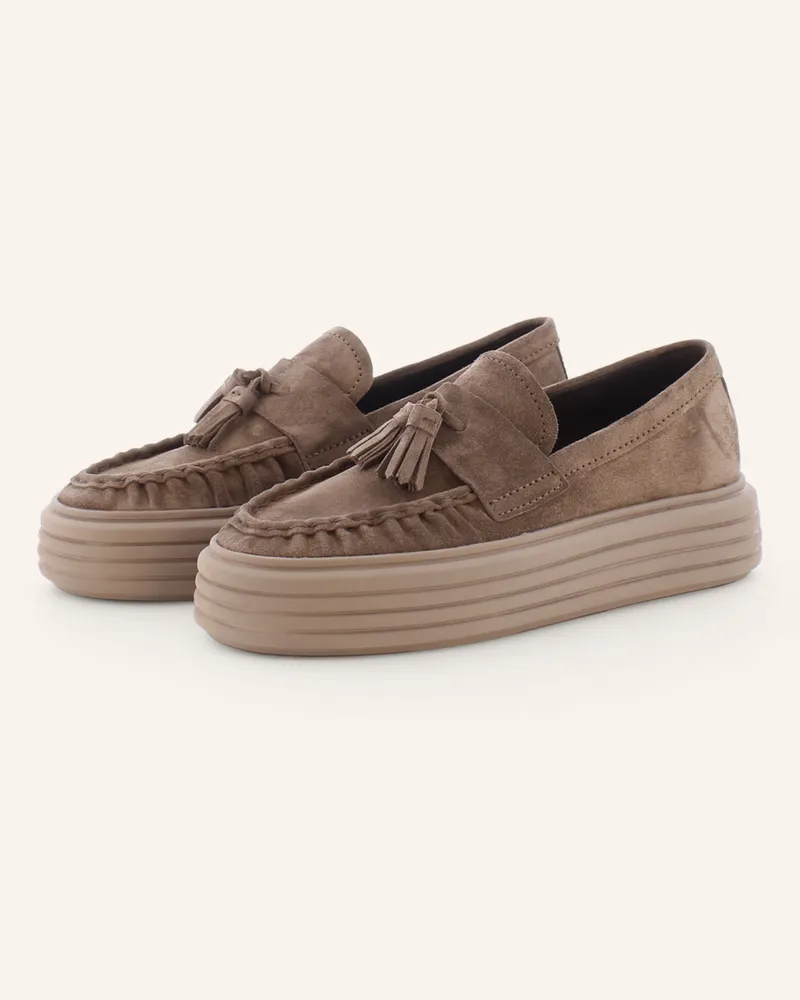 Kennel & Schmenger Loafer Lilo braun Hellbraun