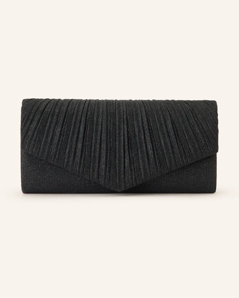 Vera Mont Clutch Mit Glitzergarn schwarz Schwarz