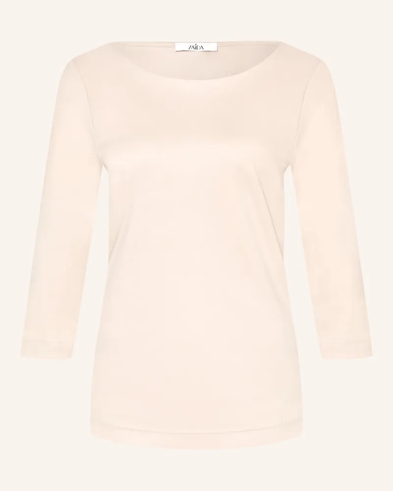 ZAíDA Shirt mit 3/4-Arm Beige