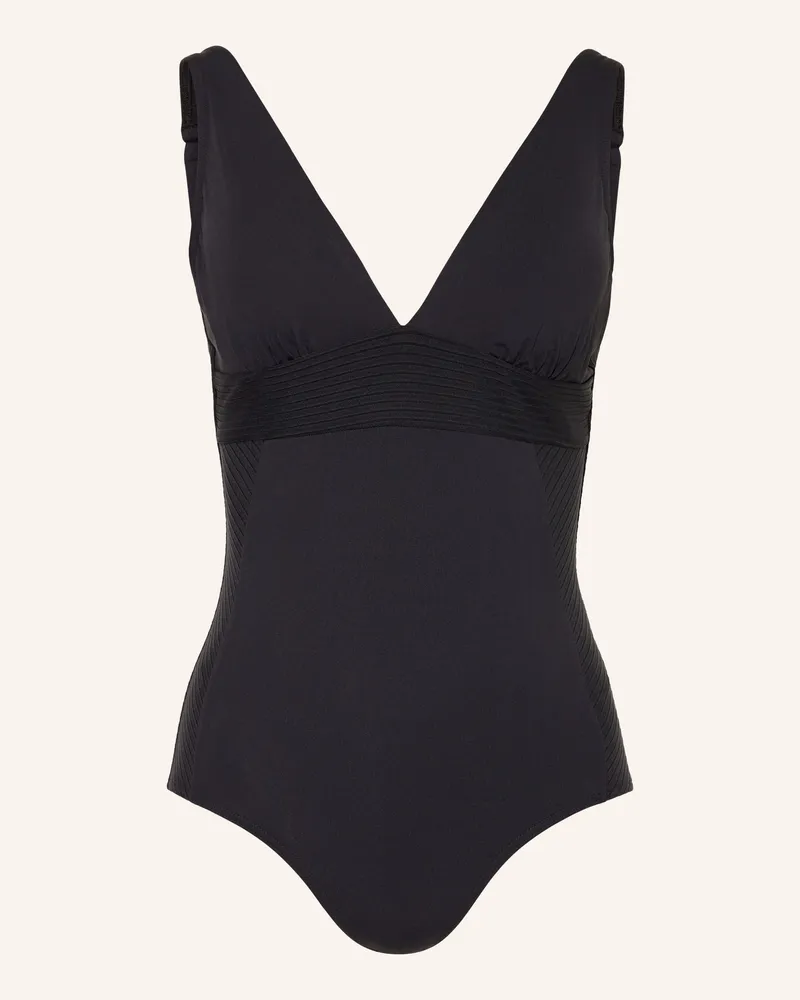 Cyell Badeanzug Caviar schwarz Schwarz