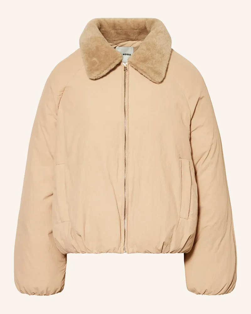 Sandro Jacke Beige