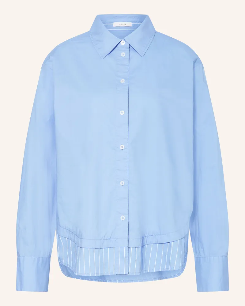 OPUS Hemdbluse FAVIA Hellblau